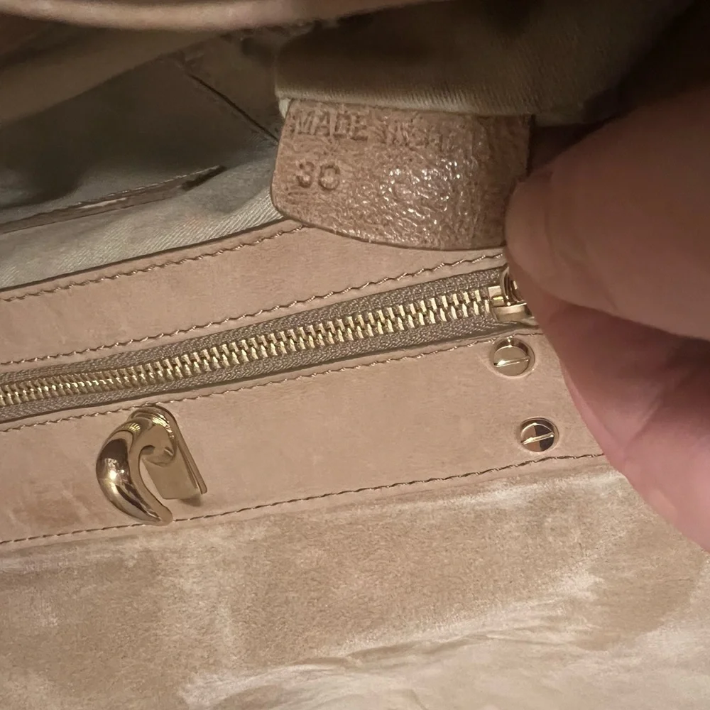 Givenchy Tan Leather Large New Line Flap Tote Shoulder Bag - Picture 12 of 12